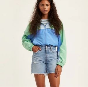 Levi's 501 mid thigh women's jean shorts